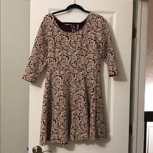 Lauren Conrad 3/4 sleeve dress